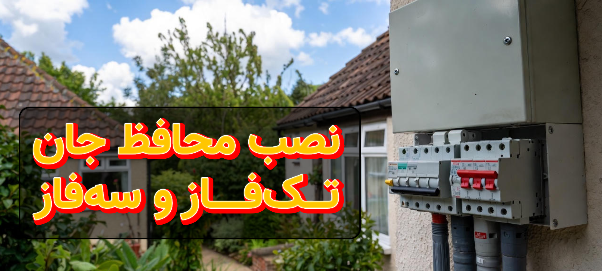 آموزش کامل نصب محافظ جان تک‌فاز و سه‌فاز؛ چرا و چگونه باید نصب شود؟