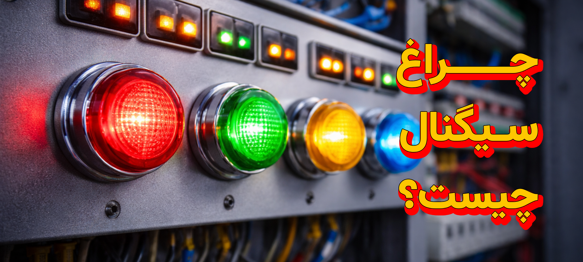 چراغ سیگنال چیست و چه کاربردی در تابلو برق و صنعت دارد؟