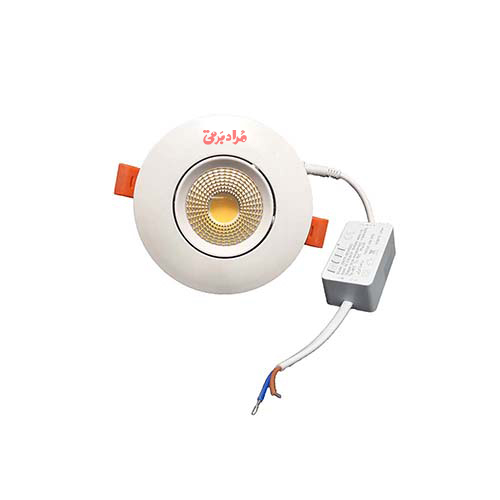 چراغ‌ هالوژن COB توکار 8 وات مودی IR-4608