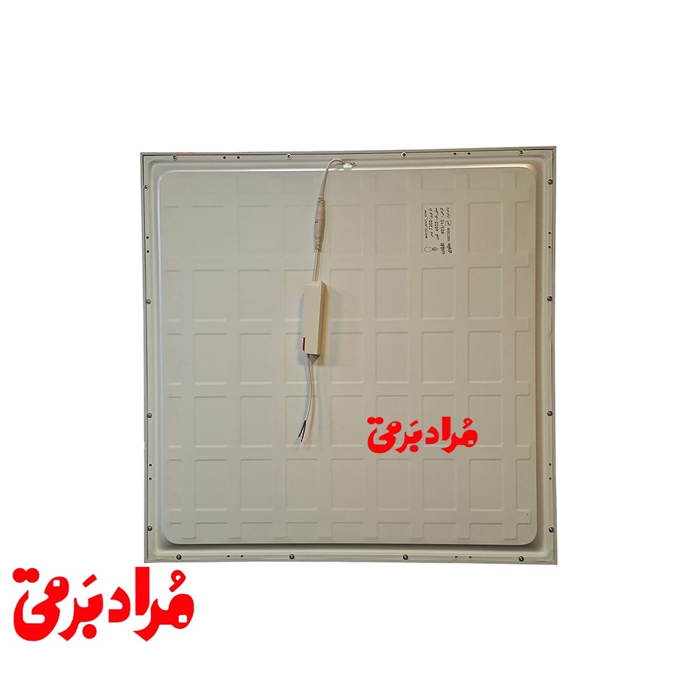 پنل بک لایت توکار 80 وات 60 در 60 بدنه سفید افشان طلوع
