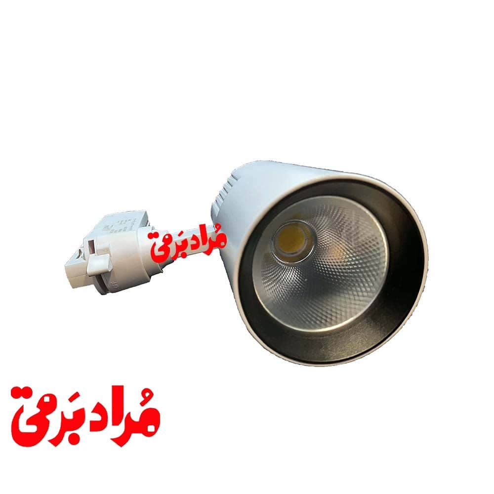 چراغ ریلی 40 وات مدیا با بدنه سفید مدل md108
