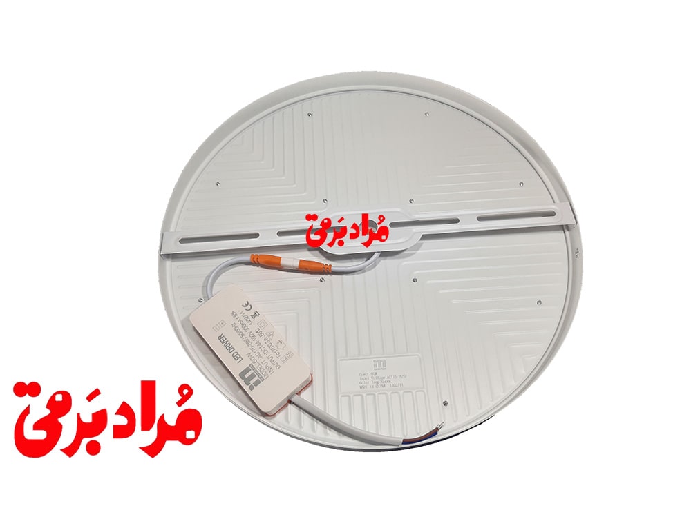 پنل فول لایت تمام نور روکار گرد 48 وات ایرانمهر