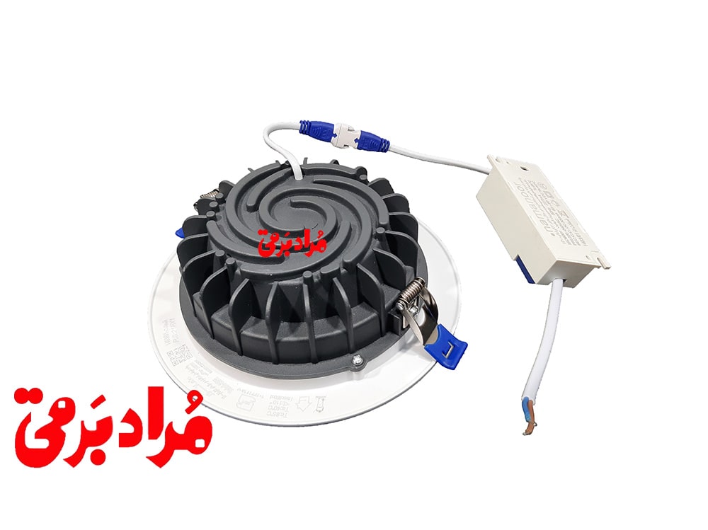 چراغ سی او بی cob25 وات توکار مدل رادنمانور