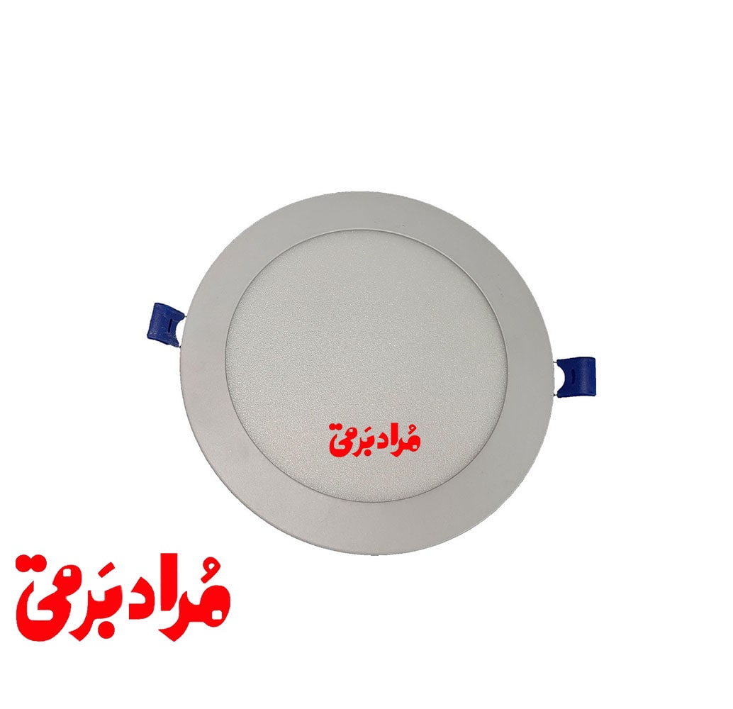 پنلled اسلیم توکار گرد 8 وات اقتصادی یکتا افروز