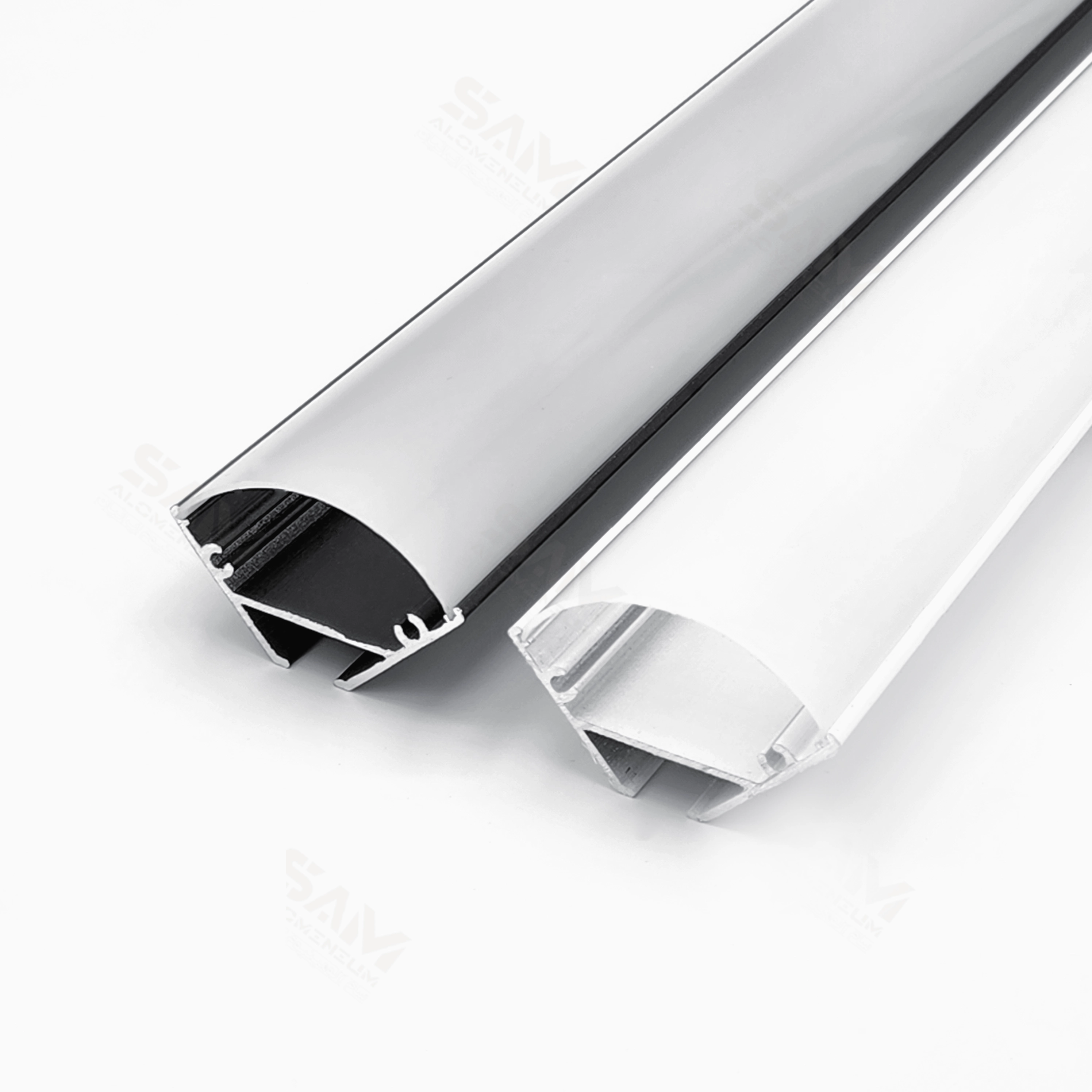 قاب لاینر روکار نبشی 1.6 سانت بدنه سفید مودی IR-MD05 CORNER