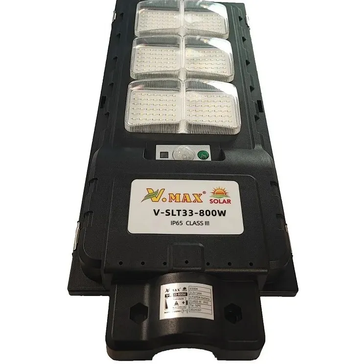 چراغ خیابانی سولار خورشیدی 30 وات  ویمکسV-SLT27-30-W (IR-V8230)