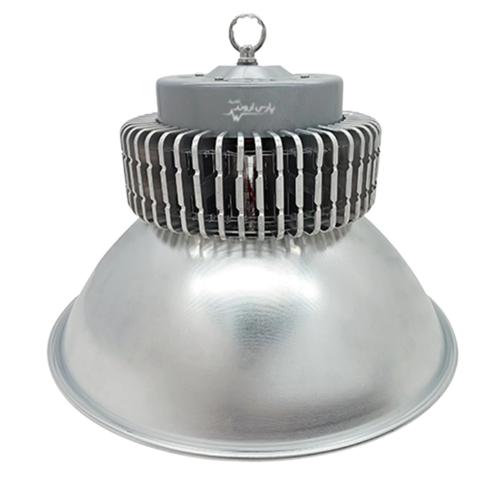 چراغ کارگاهی سوله ای بدنه نقره ای 150 وات پارس اروند ﺳﺮی آﺳﺘﻮر