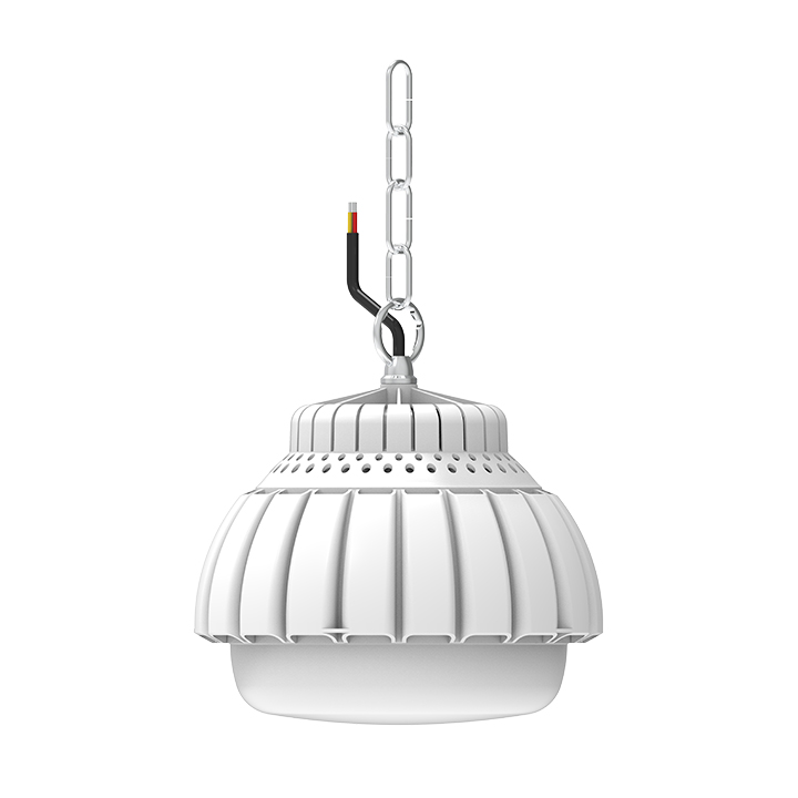 چراغ‌کارگاهی‌سوله‌ای بدنه‌سفید 100‌وات پارس‌اروند سری‌ویهان