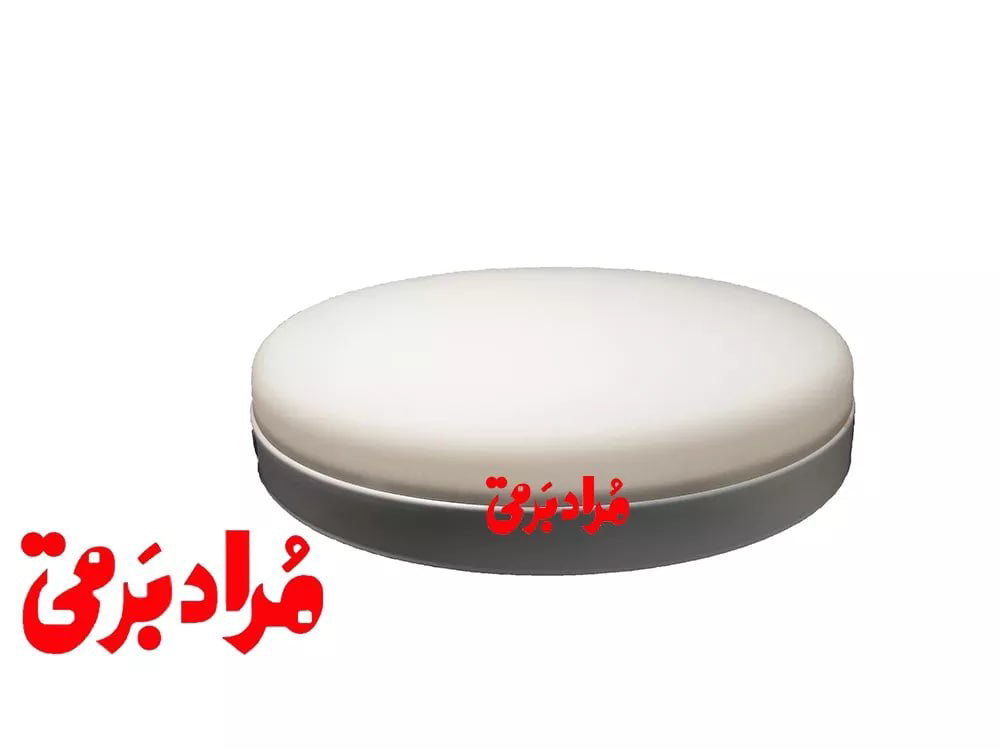 پنل سری بنیس فول‌لایت روکار گرد 36 وات بدنه سفید افشان طلوع