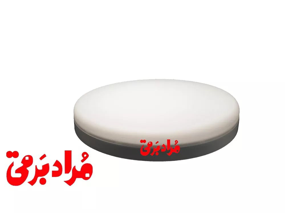 پنل سری بنیس فول‌لایت روکار گرد 48 وات بدنه سفید افشان طلوع