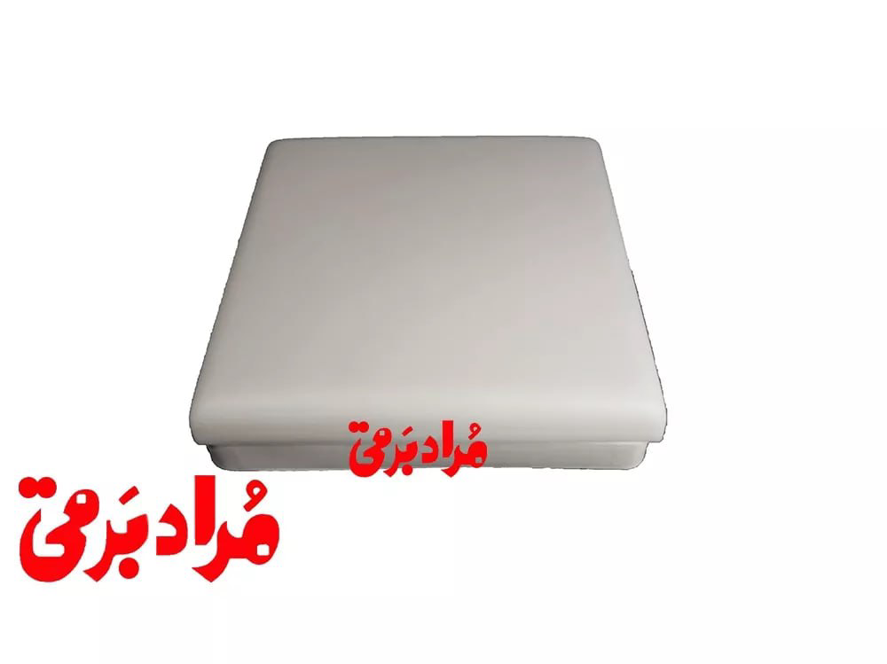 پنل سری بنیس فول‌لایت روکار مربع 24 وات 17 در 17 بدنه سفید افشان طلوع