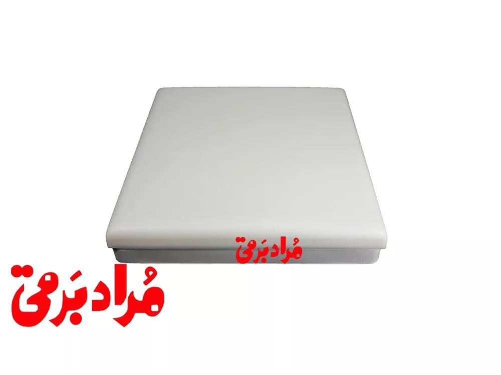پنل سری بنیس فول‌لایت روکار مربع 36 وات 22 در 22 بدنه سفید افشان طلوع