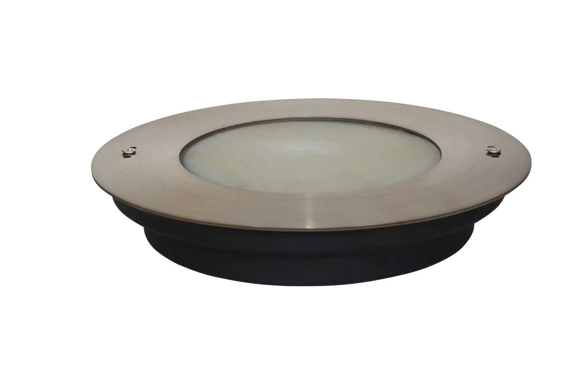 چراغ توکار استخری فوق باریک استیل 15 وات برند LEDMAN